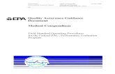 Quality Assurance Guidance Document Method Compendium...United States Environmental Protection Agency Office of Air Quality Planning and Standards Research Triangle Park, NC 27711