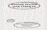 Getting Started with CONTEXTtex.loria.fr/formats/context/context-getting-started.pdf1 TableOfContents Introduction 2 1 How to create a document 3 2 How to proces a ﬁle / Run CONTEXT