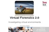 Virtual Forensics 2 - Black Hat Briefings...Virtual Forensics 2.0 Investigating virtual environments Christiaan Beek . Agenda ... • How tools are acting in Virtual Environments ...