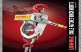 h hoists Made in the USA All...LUG-ALL® CABLE HOISTS. Marine grade Cable winCh hoists “M” = Marine Grade Hoists. Ideal for corrosive environments, whether that’s offshore rigs