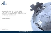 ALVAREZ & MARSAL · 06/11/2017  · alvarez & marsal wyoming governmental spending and efficiency commission final report. november 6, 2017