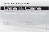 All about the Use&Caremanuals.frigidaire.com/prodinfo_pdf/Edison/2020252a1054en.pdfEnsure that any electrical/electronic equipment is one yard away from the unit. ... Affix the adaptor