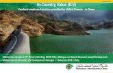 In-Country Value (ICV) · 2018. 6. 8. · Number of producing oil fields 178 Number of active wells ~9,950 Number of production stations 21 Pipelines & Flowlines (km) 18,534 Number