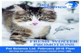 FRESH WINTER PROMOTIONS - Pet Science February Flyer-sm.pdf279-12053 roasted turkey Pâté 4oz 12 $16.92 $2.09 279-12063 filet Mignon / Porterhouse 12 count Variety Packs 12 x 3.5oz