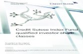 Asset Management August 2020 - Credit Suisse...Equity Funds (Swiss domicile) Switzerland CSIF (CH) Equity Switzerland Total Market Blue SPI® (TR) SPI − 0.02 0.02 CHF, EUR, USD QB
