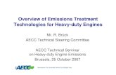Overview of Emissions TreatmentOverview of Emissions … · 2019. 6. 24. · Overview of Emissions TreatmentOverview of Emissions Treatment Technologies for Heavy-duty Engines Mr.
