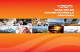 VASA STADS INTERNATIONELLA PROGRAM...2019/09/03  · Inom ramen för Europa2020 strategin (se 4.2) och Vasa stads internationella program står även invånarnas välmående i fokus.