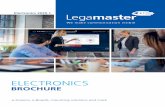 ELECTRONICS · 2020. 6. 23. · INTRODUCTION Legamaster – INTRODUCTION Corporate solutions Unlimited options Educational solutions for interactive lessons Change teaching materials