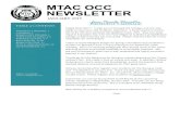 MTAC OCC NEWSLETTER · 2019. 11. 17. · MTAC OCC Branch Newsletter, January 2015 Pag BRANCH MEETING PREVIEW Jin Joo Hong is a sophomore at the Eastman School of Music, has been studying