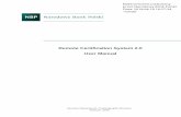 Remote Certification System 2.0 User Manualdocert.nbp.pl/.../certyfikaty_instrukcja_en/SZOC_2_EN.pdf · 2018. 4. 20. · 2 Remote Certification System – User Manual Introduction