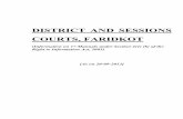 DISTRICT AND SESSIONS COURTS, FARIDKOTpunjabjudiciary.gov.in/district/faridkot/data/discloser.pdfMANUAL 1 The Particulars of Organization, Functions and Duties At Present the Judicial