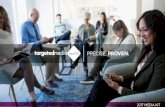 PRECISE. PROVEN. - MNI Targeted MediaTARGETED MEDIA HEALTH PRECISE. PROVEN. 5 The leader in patient-centric solutions, Targeted Media Health (TMH) connects brands with health- and