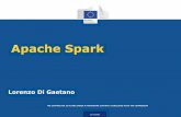 Apache Spark...Eurostat What is Apache Spark? • A general purpose framework for big data processing • It interfaces with many distributed file systems, such as Hdfs (Hadoop Distributed