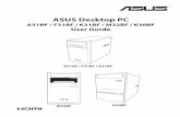 ASUS Desktop PCdlcdnet.asus.com/pub/ASUS/Desktop/K31BF/E10904_A31BF_F31... · 2019. 3. 8. · Desktop should be completely shutdown before servicing product. Replacing fan components