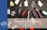 Tobacco Prevention Update · 2020. 2. 11. · Best Practices User Guide: Youth Engagement in Tobacco Prevention and Control. ... Review and prepare materials outlined 2. ... use of