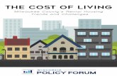 About the Wisconsin Policy Forum · 2018. 5. 9.  · About the Wisconsin Policy Forum . The Wisconsin Policy Forum was created on January 1, 2018, by the merger of the Milwaukee-based