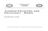 Aviation Electricity and Electronics—Radar · Aviation Electricity and Electronics—Radar NAVEDTRA 14339 NONRESIDENT TRAINING COURSE DISTRIBUTION STATEMENT A: Approved for public