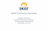 DKIST Enclosure Overview - East Asian Observatory€¦ · Spherical plain bearing Spherical rollers bearings with conical bore & mounting sleeve Vertical wheel Ø650x150mm Bogie main