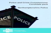 Police and Crime Commissioner Candidate pack … · 2019. 4. 11. · city law firm. 5 How we will work with PCCs ... Northamptonshire Police will need to save £14m between 2011 and