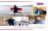 Trusted when it matters - NAHL Group plc · 2020. 6. 11. · for the legal sector to identify trusted, knowledgeable partners to work with. The speed of the development of the sector