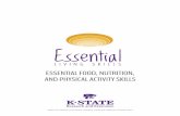 S134B Essential Living Skills: Essential Food, Nutrition, and … · 2018. 4. 30. · • “Benefits of Breakfast” — http ... on their card a favorite breakfast item. Pass cards