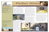 PN Issue34 20141212 - WordPress.com · 2014. 12. 12. · Issue 34 December 2014 If you are interested to help in any of the tasks in the produc-tion of the Padua News, please contact
