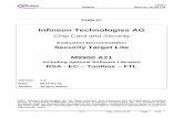 Infineon Technologies AG - Common Criteriacommoncriteriaportal.org/files/epfiles/0827b_pdf.pdfV1.03.006 Rev. 1.0 2012-09-03 12. February 2010 2012-10-02 May 10, 2012 2012-07-31 2013-01-22