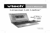 Language Lab Laptop - vtechkids.com · Press this key to enter the Word Translator activity. Press this key to enter the CD Download function. Press this key to connect to a printer