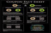 Coupon Fact Sheet - Colorado ... Purchased coupons (e.g. Groupon, etc.)? Coupons for bingo supplies