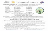 Bromelcairns - WordPress.com · 2017. 5. 5. · Show Plants: Must be the property of and in the custody of the entrant for the past three months. For Society Shows the entrant must