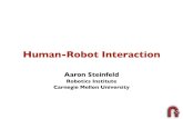 Human-Robot Interaction · 2015. 6. 9. · -Self Blame-Team Blame-User Blame ... Chi-squared χ2(1,N=58)=28.458,p
