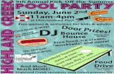 $500 Grand Prize Raffle Gift Card Hourly iPad Raffles · 9th Annual Kick-Off-the-Summer Sunday, June 2ndCD Fun games & activities for kids & adults Door Prizes! Bounce House Free