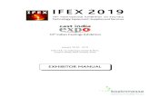 IFEX 2019ifexindia.com/pdf/IFEX-2019_TM_Final_5.pdfKingsmen Fairtech Interiors Pvt. Ltd. B-1 Extn. F-1 Mohan Cooperative Ind. Area New Delhi-110044 Tel: (+91-11) 46606100 (100 Lines)