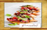 Catering Menu Option #1 - Grandale | Restaurant and Catering€¦ · Catering Menu Option #1 $38.00 Per Person This Menu is offered in Family Style, Buffet or Plated Service Passed