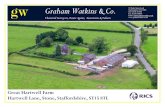 gw Graham Watkins & Co. 57 Derby Street, Leek Tel: 01538 ......With shower over bath, wash hand basin, low flush WC, airing cupboard, radiator and tiled walls Bedroom Number 1 –