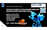 Current waveforms of household appliances disturbing static …empir.npl.co.uk/meteremi/wp-content/uploads/sites/47/... · 2019. 11. 27. · Current waveforms of household appliances