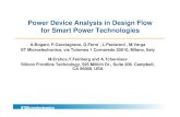 Power Device Analysis in Design Flow for Smart Power … · Power Analysis in advance during design flow Power Analysis GUI Total device resistance Potential and current density distributions