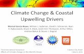 Climate(Change(&(Coastal( UpwellingDrivers · EBUSs. Filled circles represent trends that are robust across climate models (that is, at least 50% of the models show a statistically