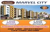 Price 18 L SUITE Offer Price SUITE HOMES 24 L ONE TIME ... · SUITE HOMES 1 BHK SUITE HOMES ONE TIME INVESTMENT LIFE LONG INCOME Swimming Pool Clubhouse Children’s Play Park Carrom