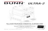 ILLUSTRATED PARTS CATALOG32081.0001L 04/10 ©2005 Bunn-O-Matic Corporation ULTRA-2 2 32081.0001 031610 BUNN-O-MATIC COMMERCIAL PRODUCT WARRANTY Bunn-O-Matic Corp. (“BUNN”) warrants