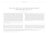 Acute lower gastrointestinal bleeding: Part 1downloads.hindawi.com/journals/cjgh/2001/431708.pdf · use emergency endoscopy) to opt instead for an alternative mode of investigation