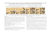 Vignette: Interactive Texture Design and Manipulation with ...Vignette: Interactive Texture Design and Manipulation with Freeform Gestures for Pen-and-Ink Illustration Rubaiat Habib