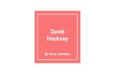 David Hockney - Weebly...David Hockney’s most expensive artwork was an early portrait of actor Nick Wilder, which sold for a whopping $2,869,500. It was sold a Christopher Burge