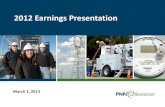 2012 Earnings Presentation - PNM Resources/media/Files/P/PNM...2012 Financial Results and Company Updates Q4 2012 Q4 2011 YE 2012 YE 2011 Ongoing EPS(1) $0.13 $0.22 $1.31 $1.08 GAAP