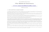 The Biblical Sanctuary - Maranatha Mediamaranathamedia.com/downloads/library/books/Bible...For Moses’ tabernacle and then for the one of David and Solomon is in the book of kings