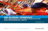 UN GLOBAL COMPACT DIETSMANN COMMUNICATION ON … · 2019. 1. 29. · 2 INDEX STATEMENT FROM THE PRESIDENT & CEO In this second Dietsmann annual Communication on Progress we describe