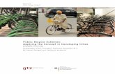 Public Bicycle Schemes: Applying the Concept in Developing Cities · 2020. 1. 3. · Delhi’s GreenBike Cycle Rental and Feeder Sevice, for this paper. ... 5.4 SWOT analysis for
