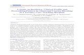 Original Research Article A Study on Incidence, Clinical ... · A Study on Incidence, Clinical Profile and Prescribing Pattern in Abnormal Uterine Bleeding in a Tertiary Care Teaching