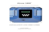 iGrow 1800 - Link4 Greenhouse Controlsfile.link4corp.com/iGrow1000manual/iGrow 1800 Manual w...iGrow 1800TM offers quick installation, and dynamic programming flexibility for easier
