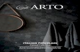 ITALIAN PORCELAIN - Arto · ITALIAN PORCELAIN. ARTO.COM. 310-768-8500. COLORS. ARTO’s Italian Porcelain Collection is crafted in Italy from high-quality porcelain and comes in three